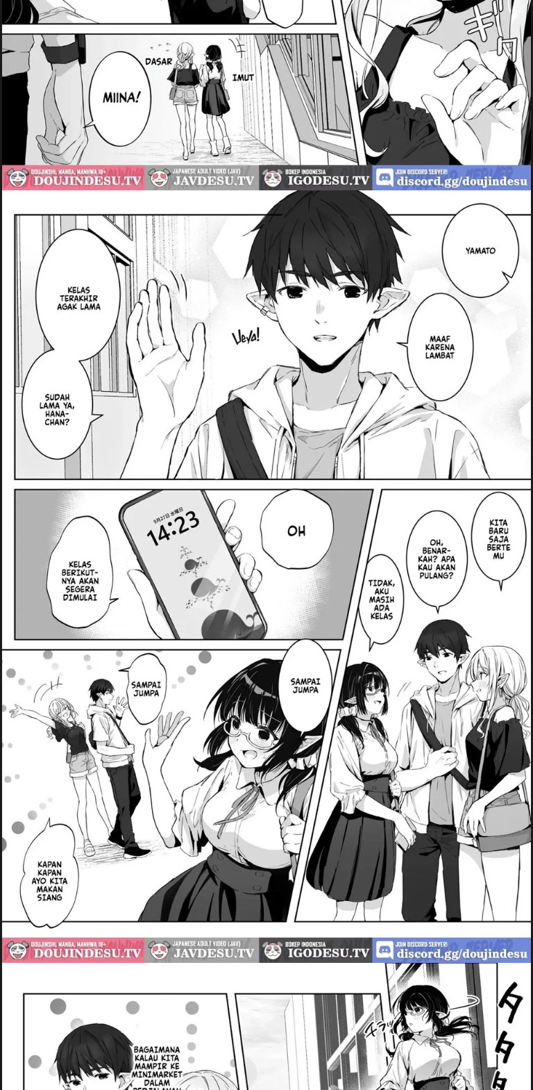 Ecchi no Toki Dake Chotto S Chapter 01 End page 4